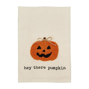 Knotted Halloween Towel