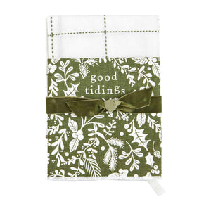 White Christmas Towel Set