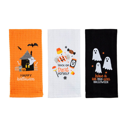 Halloween Waffle Towels