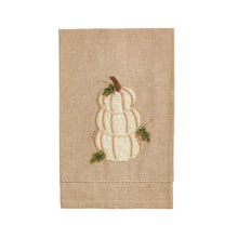 Pumpkin French Knot Towel