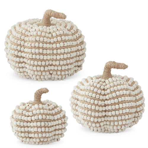 Bead & Jute Pumpkins