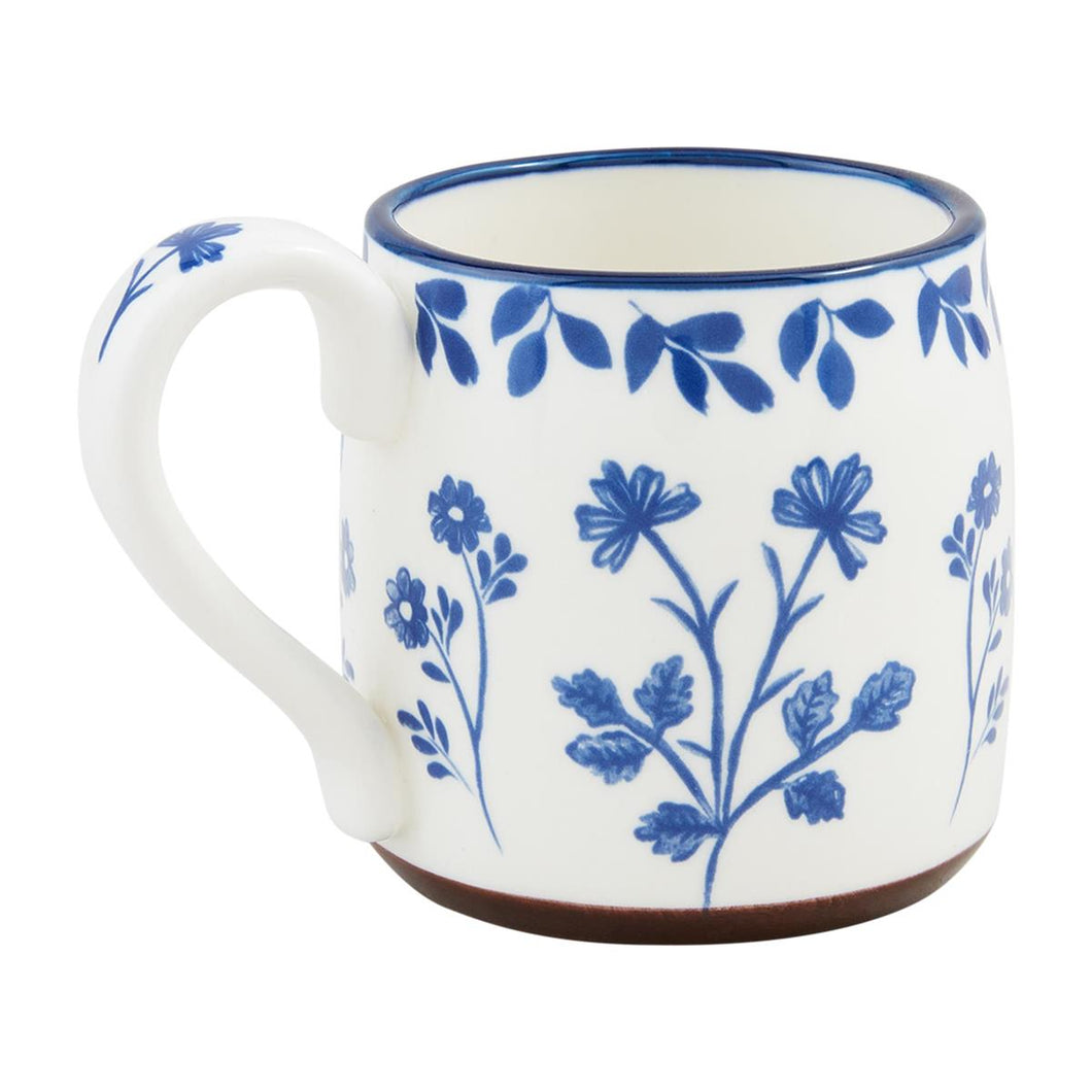 All Over Blue Floral Mug