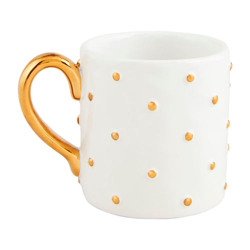 Gold Bead Mug