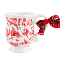 Christmas Toile Mug