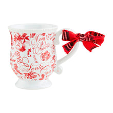 Christmas Toile Mug