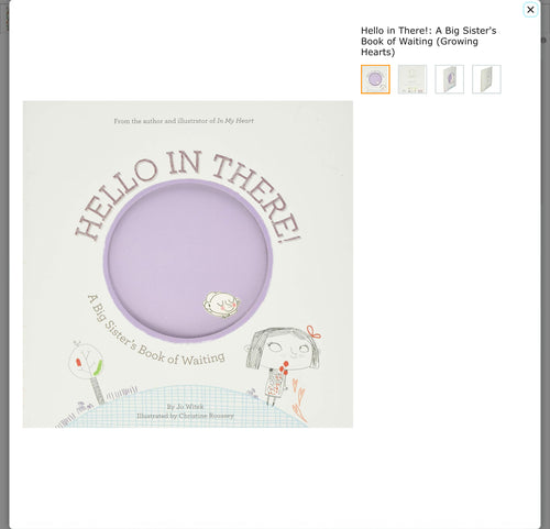 Hello In, There! A Big Sister's Book of Waiting