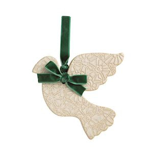 Boxed Turtle Dove Ornament