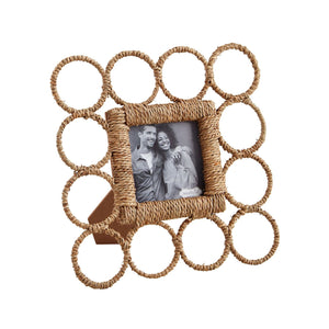 Seagrass Link Photo Frame