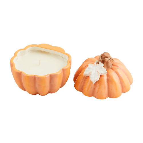 Ceramic Pumpkin Candle