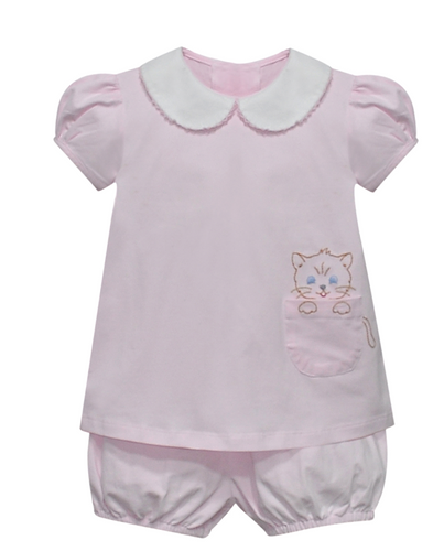 Pink Gemma Cat Bloomer Set