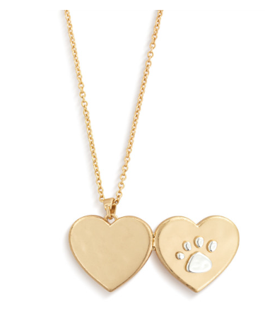 Pawprint Love You Locket