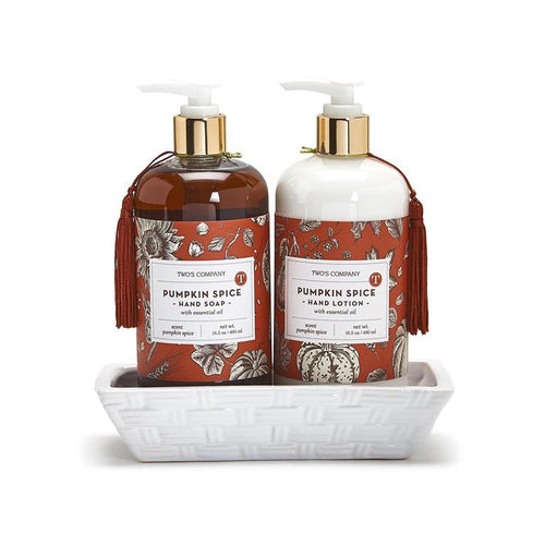 Pumpkin Spice Scented Soap Set