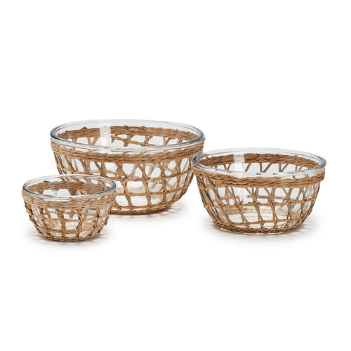 Hand-Woven Lattice Bowl