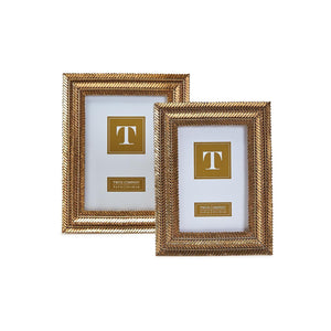 Gold Fern Frame