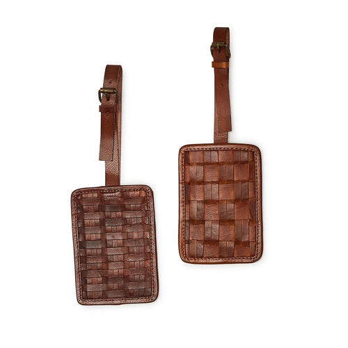 Leather Luggage Tag