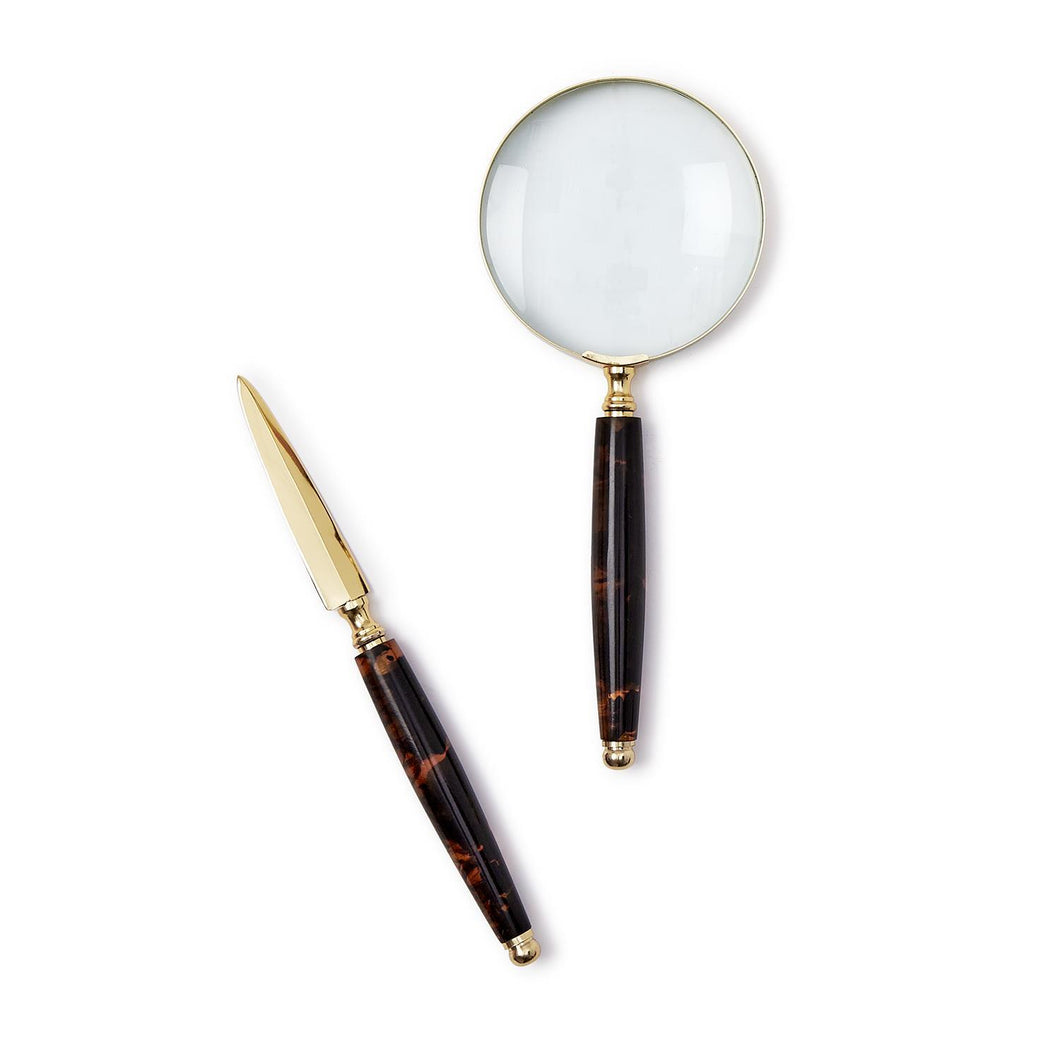 Tortoise Magnifier Set