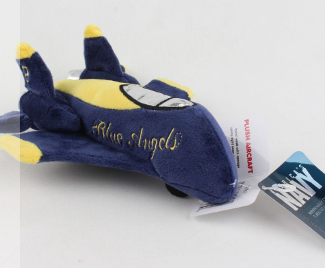 Blue Angels Plush Airplane