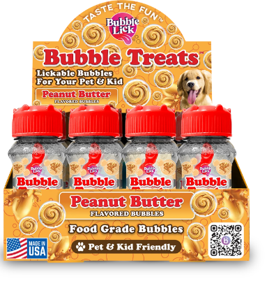 BubbleLick Pets Peanut Butter