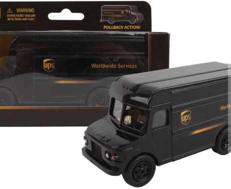 UPS Pullback Package Car