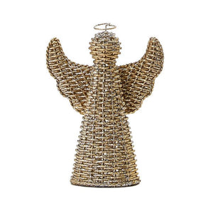 Golden Basket Weave Angel
