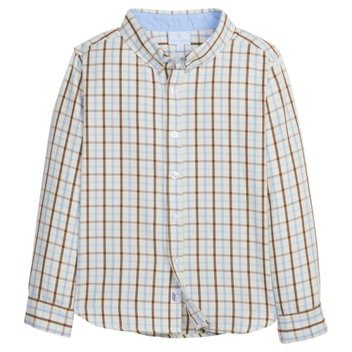 Button Down Shirt - Brownfield Plaid