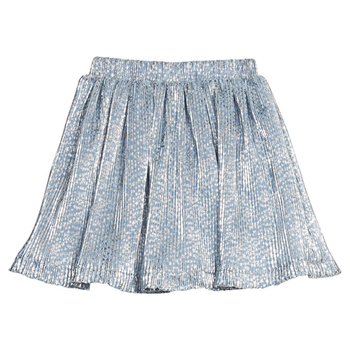 Circle Skort Blue Crinkle Stars