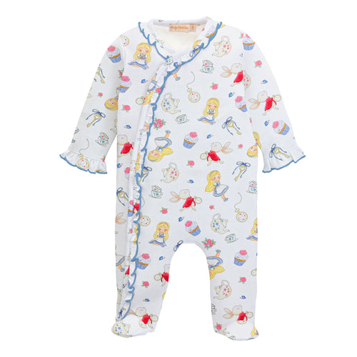 Tea Party Printed Footie