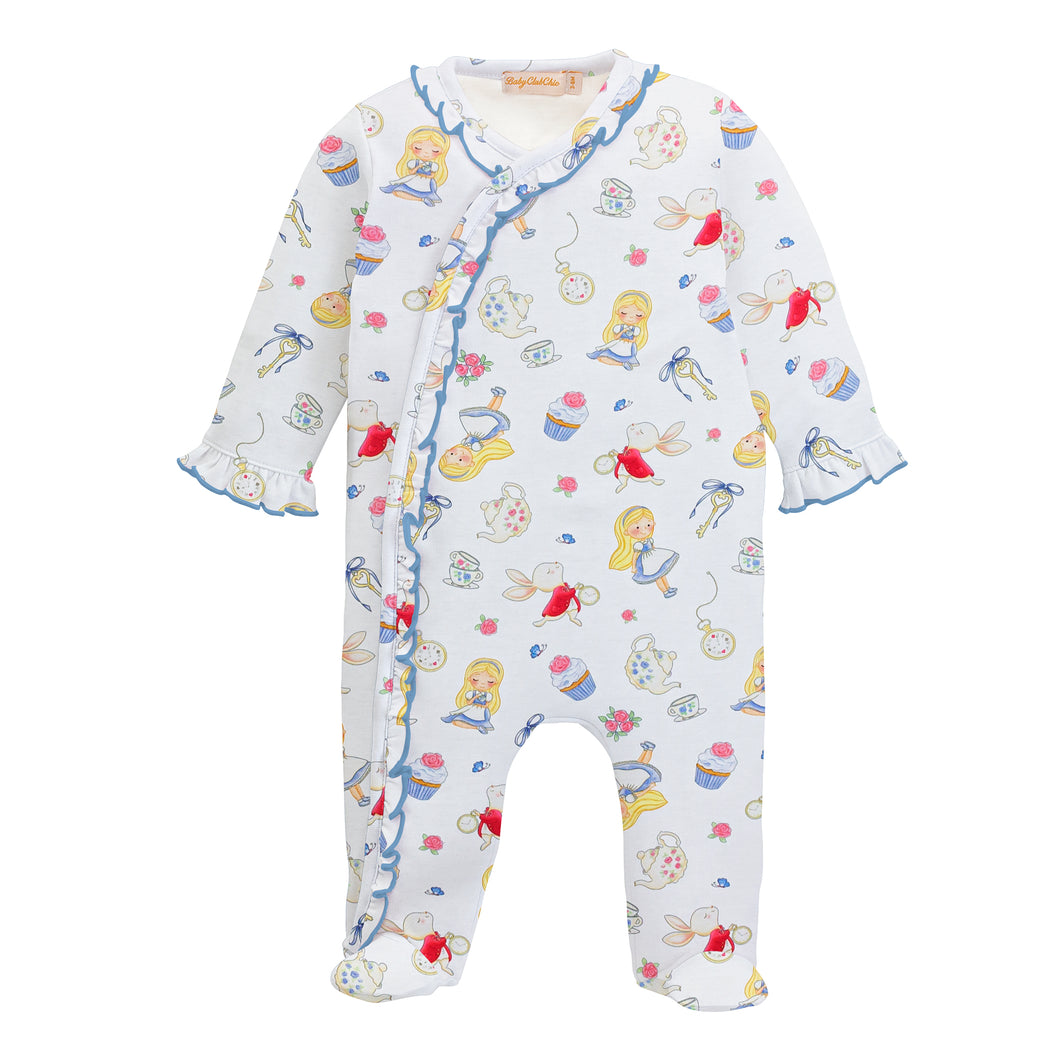 Tea Party Printed Footie