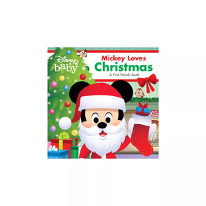 Mickey Loves Christmas a First Words Book