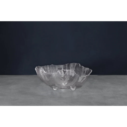 Acrylic Large Deep Bowl Clear