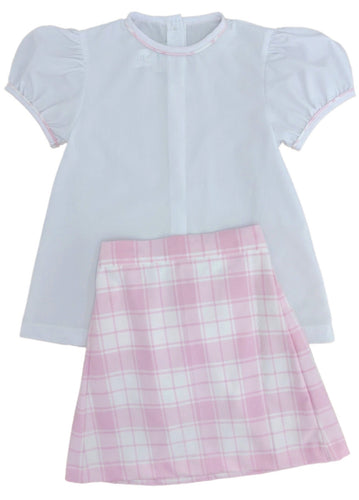 Mae Flannel Skirt Set