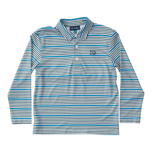 Long Sleeve Pro Performance Polo Posy Green