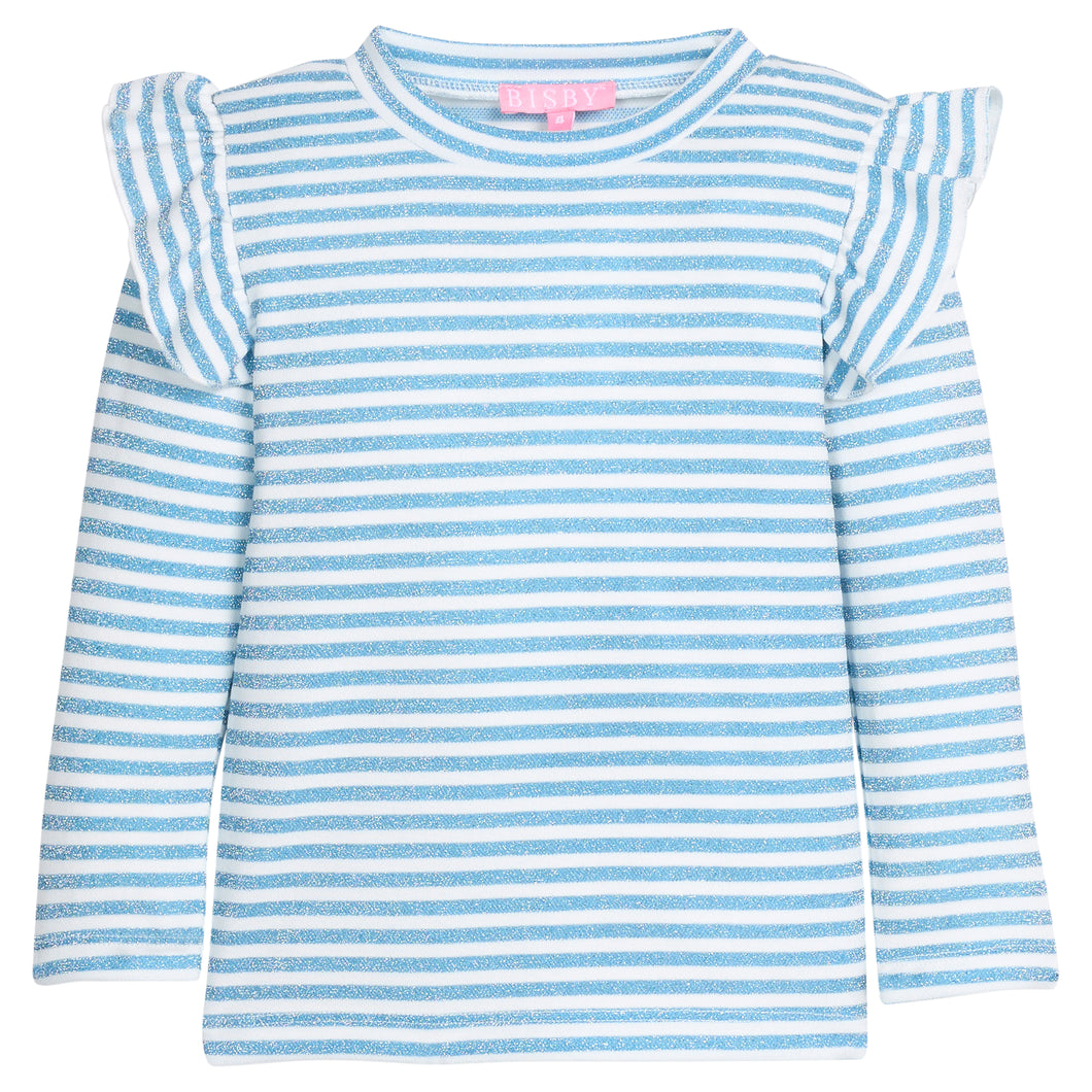 Sadie Top Icicle Stripe