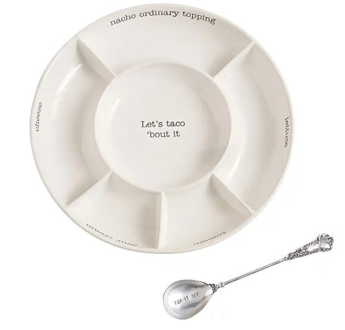 Taco Bar Serving Set