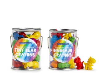 Crayon Character Paint Jar