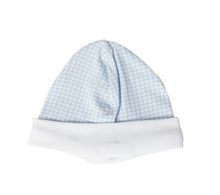 Gingham Baby Hat