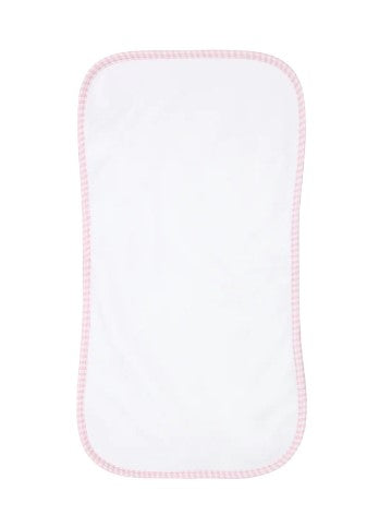 Gingham Burp Cloth