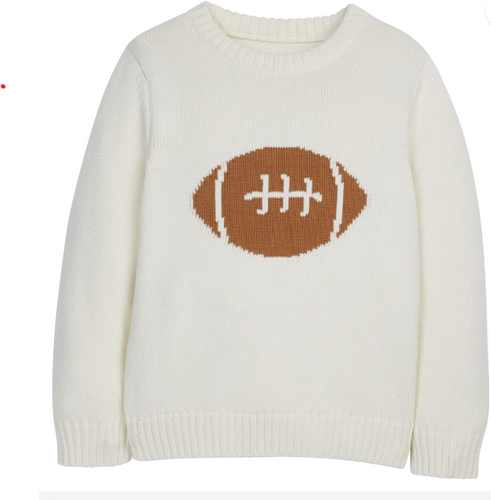 Football Intarsia Sweater