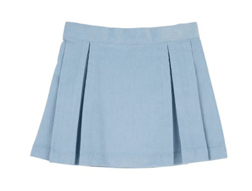 Barrington Blue Parson Pleated Skirt