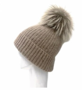 Angora/Wool Blend Hat