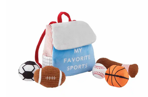 My Favorite Sports Plush Set