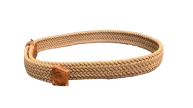 Khaki Braided Belt