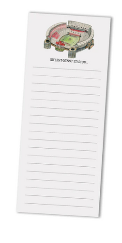 Alabama Stadium Notepad