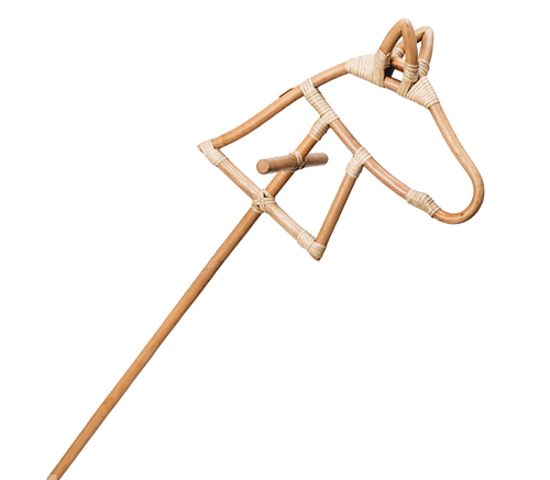 Handmade Rattan Classic Hobby Horse Toy