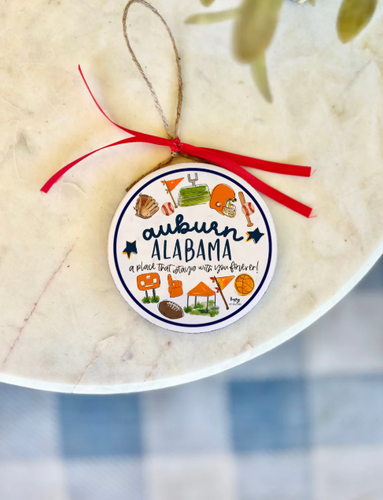 Auburn Ornament