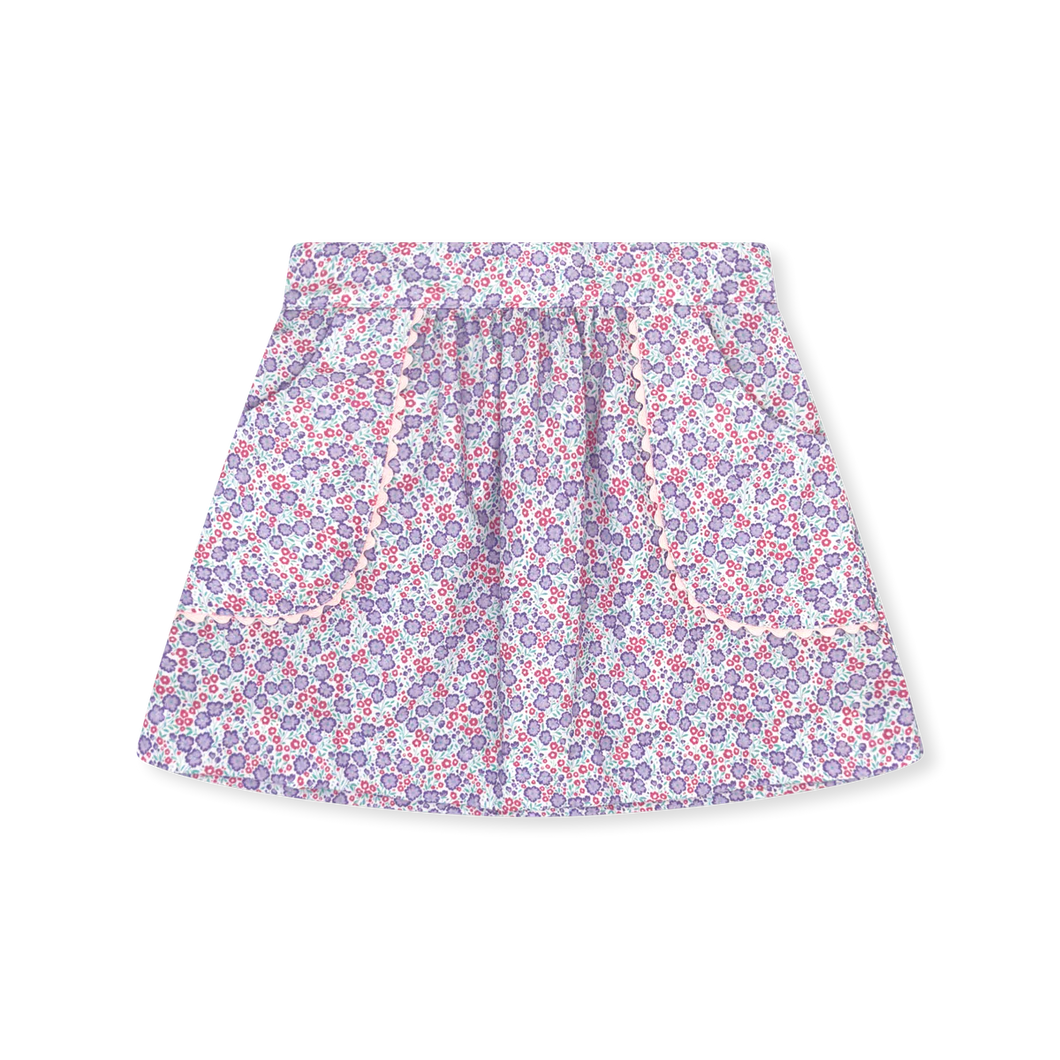 Isabella Skirt in Sweet Pea Floral