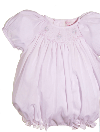 Smocked Bubble and Hat