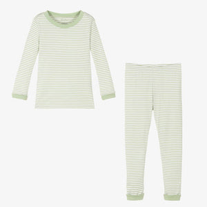 Green/White PJ Set