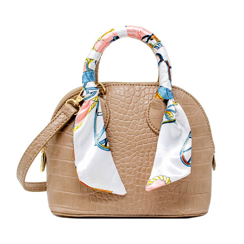 Crocodile Moon Handbag