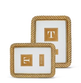 Gold Rope Photo Frame